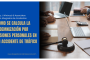 cómo calcular compensación por lesiones personales