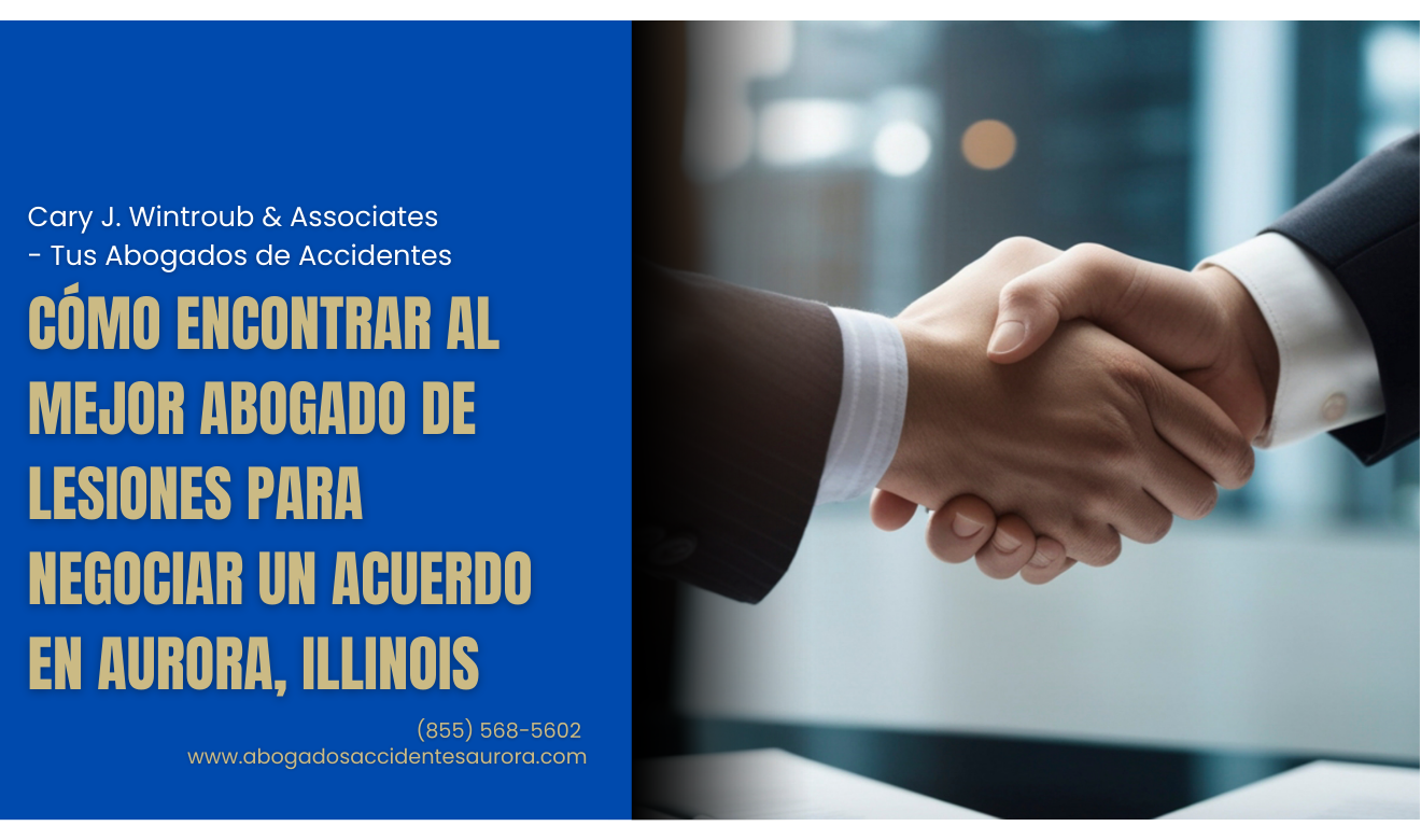 abogado lesiones negociación de acuerdo Aurora
