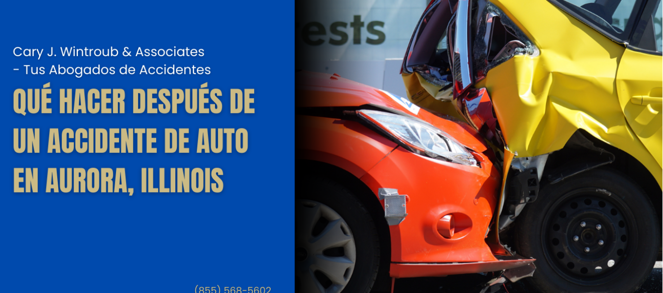 Qué hacer después de un accidente de auto en Aurora, Illinois