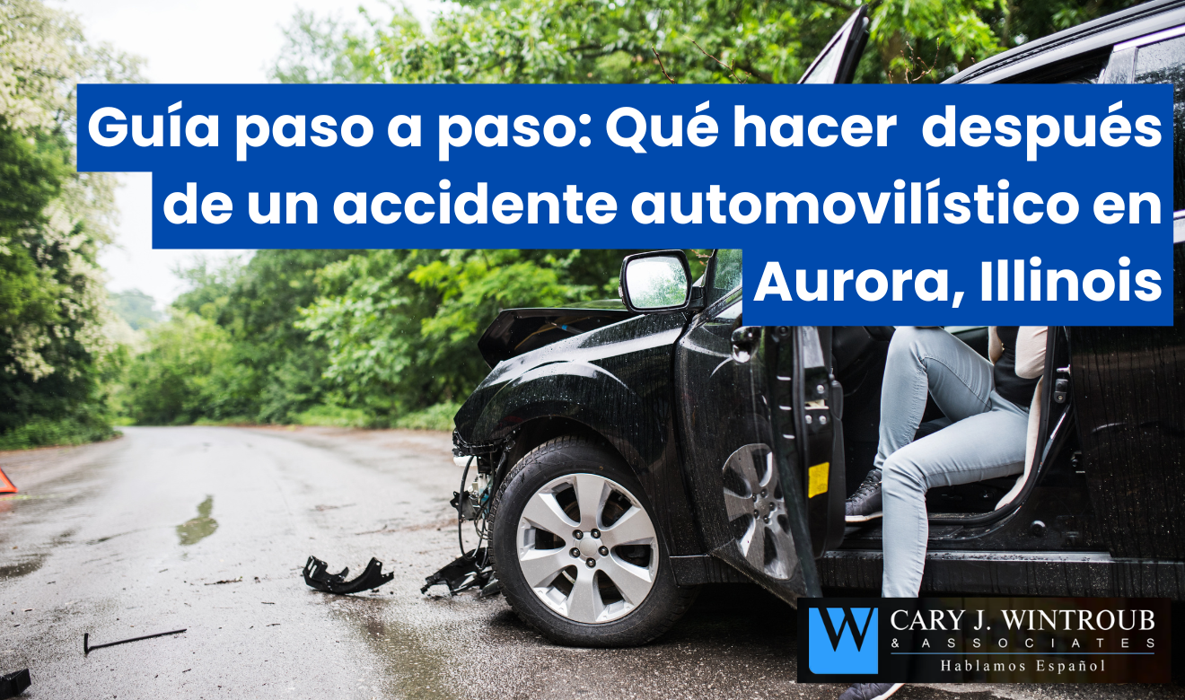 qué hacer después de un accidente Aurora