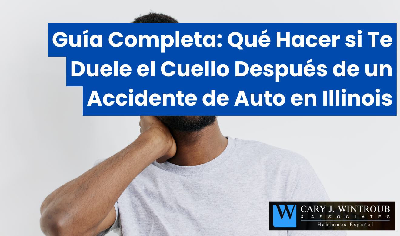 me duele el cuello después de un accidente de auto