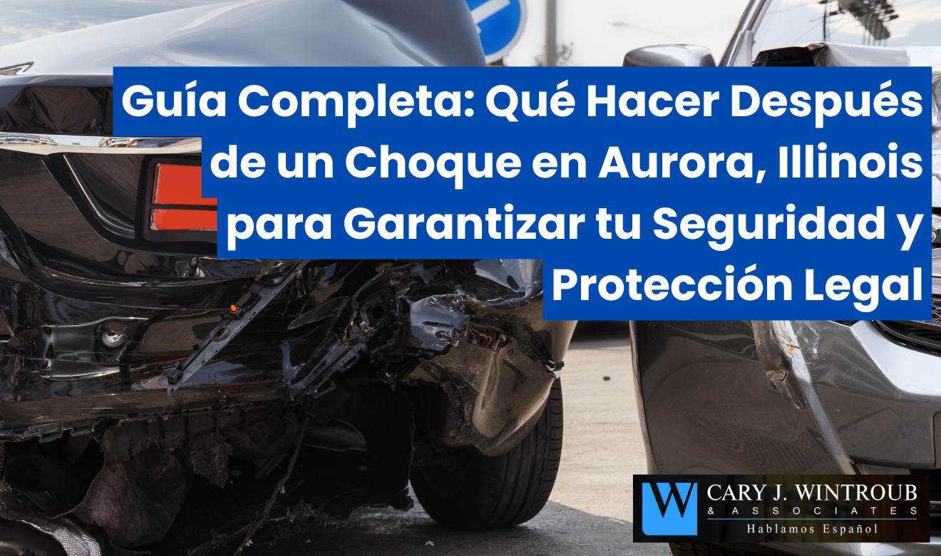 qué hacer después de un choque en Aurora