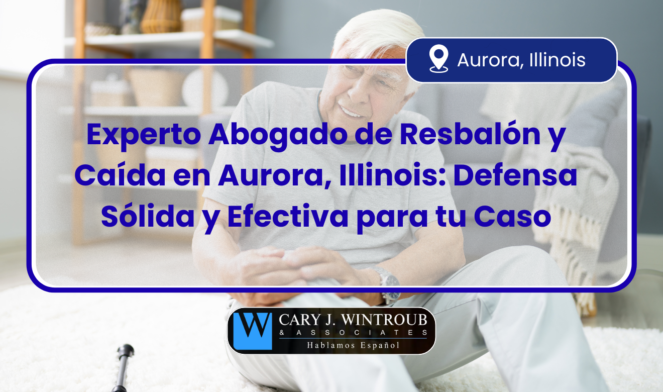 abogado de resbalón y caída en Aurora