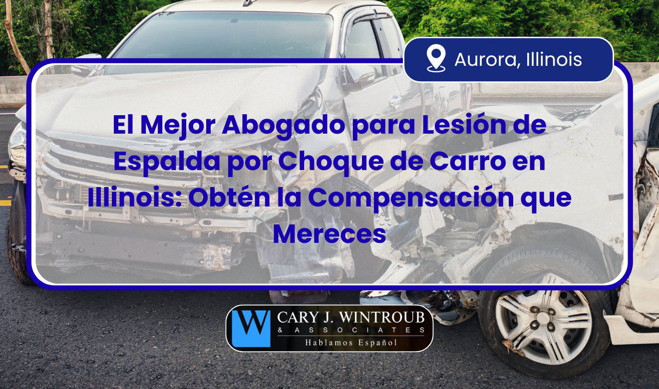 abogado para lesión de espalda por choque de carro