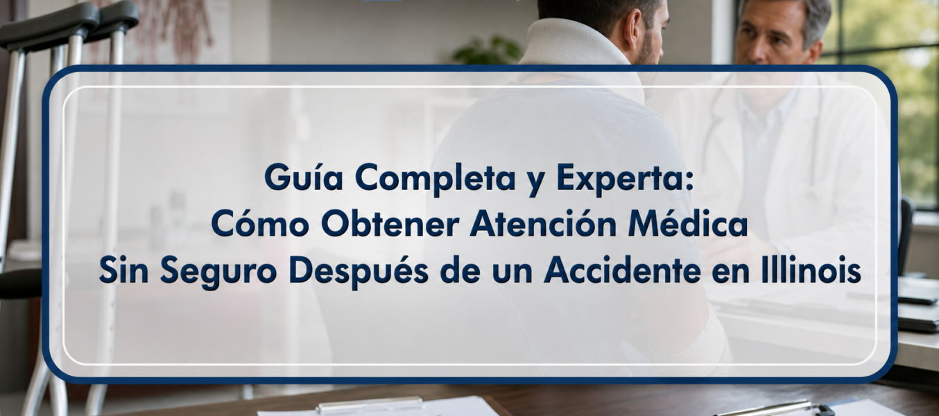 Guía Completa y Experta: Cómo Obtener Atención Médica Sin Seguro Después de un Accidente en Illinois